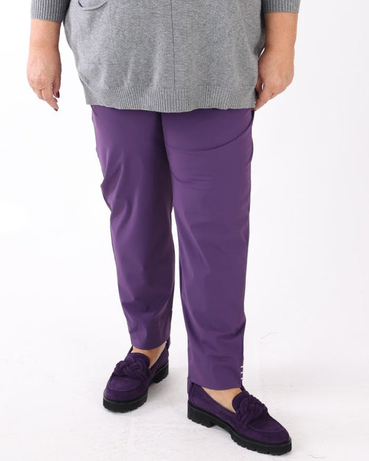 Kiska aubergine leggings - Maloka