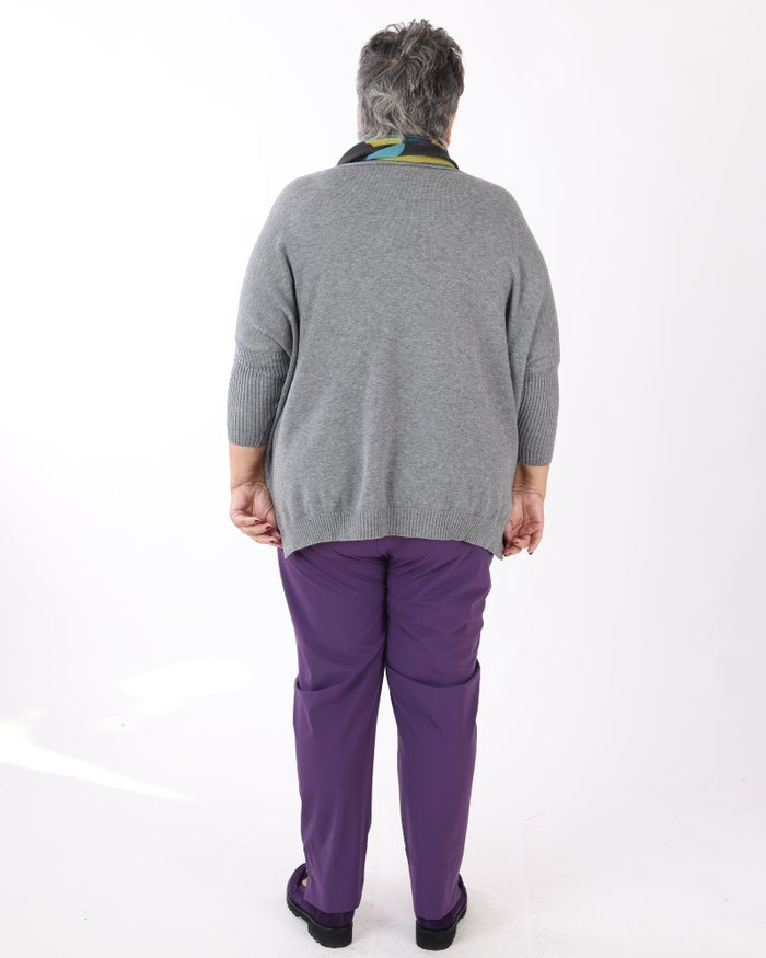 Kiska aubergine leggings - Maloka