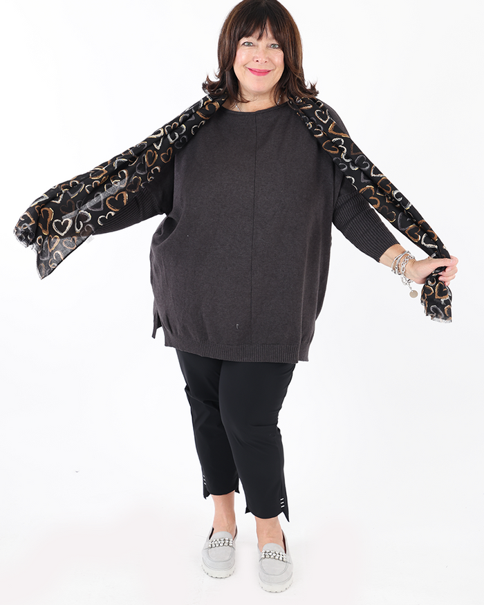 Kiska black leggings - Maloka