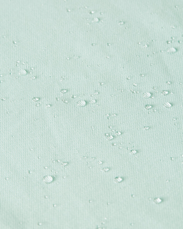Knitted non-iron shirt Jade Green