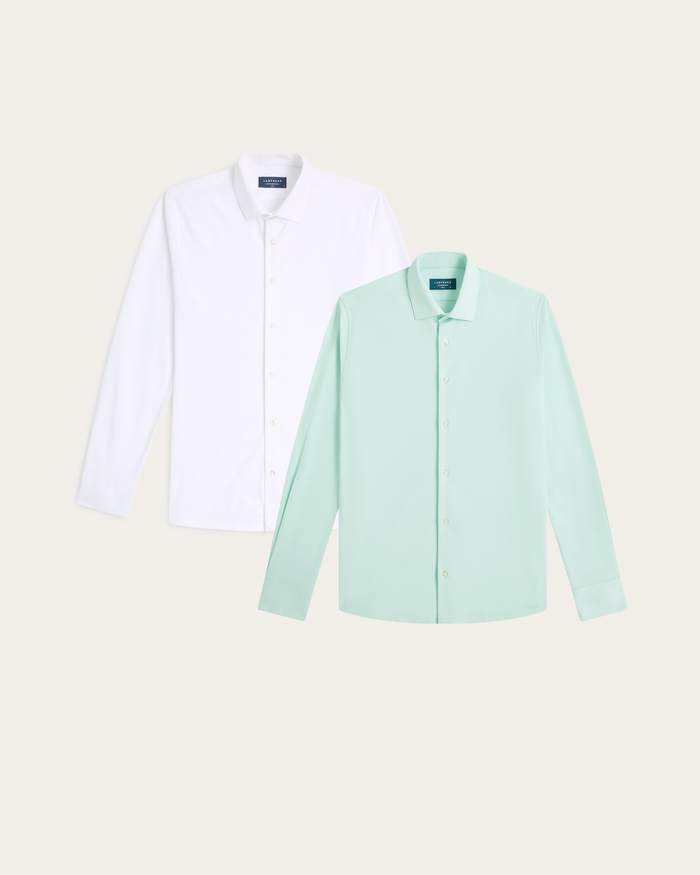 Knitted non-iron shirt seasonal bundle