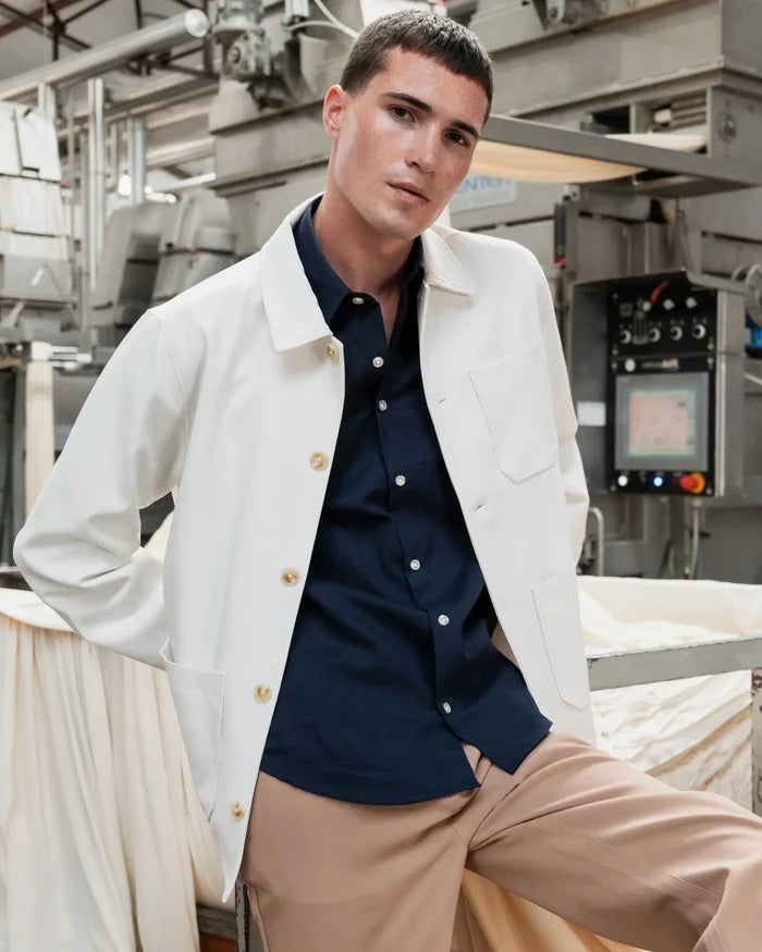 Knitted & Twill shirt 2-pack bundle