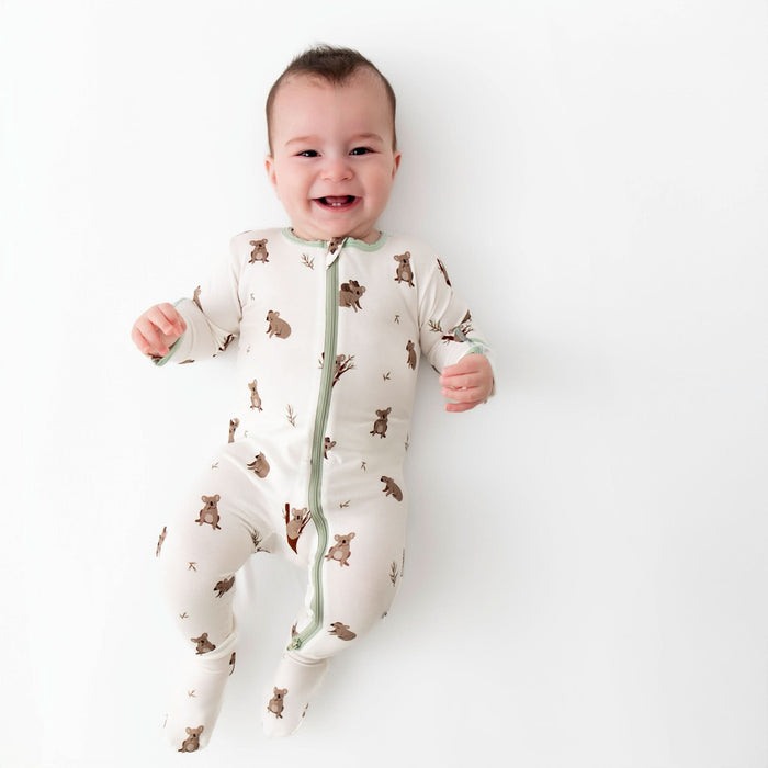 Koala Zippered Footie