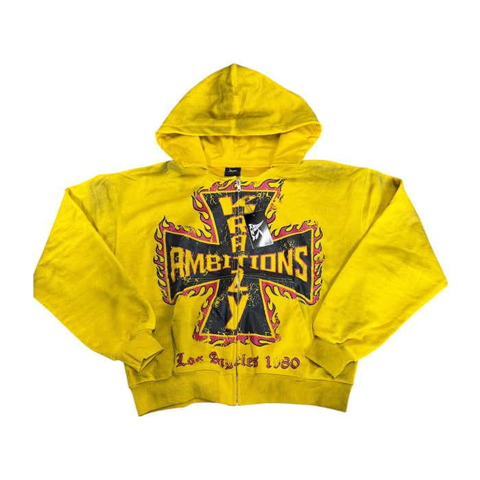 Krazy Ambitions Flame Short Set ‘Yellow’