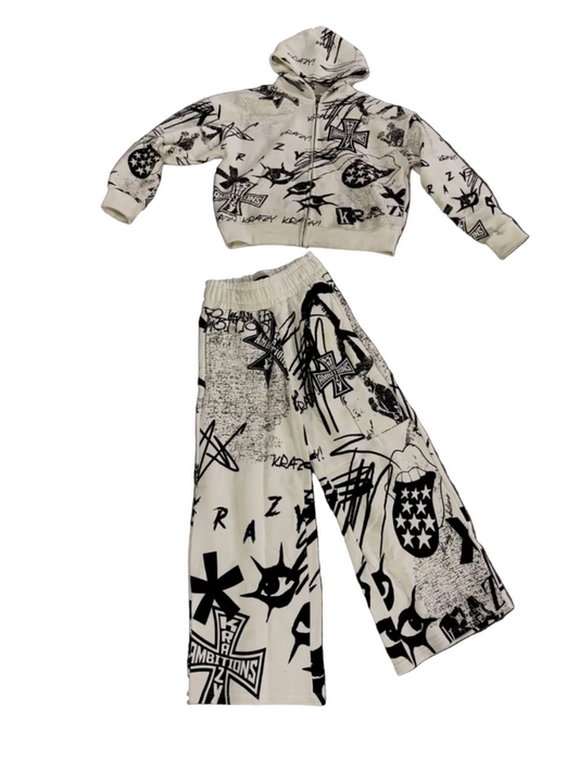 Krazy Ambitions Graffiti Sweatsuit