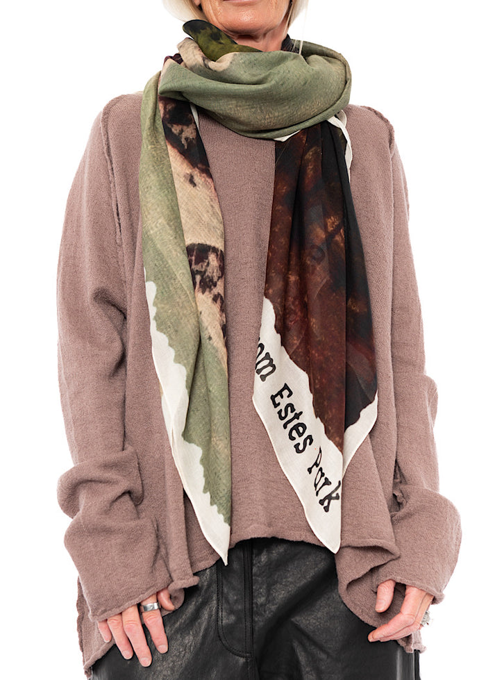 LANDSCAPE PRINT SCARF
