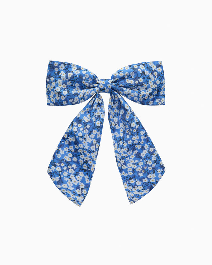 Lily Rose Clip Large Bow Hair Clip in Mitsi Valeria