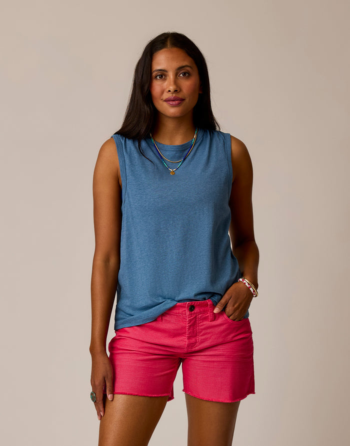 Larisa Hemp Tank: Captain