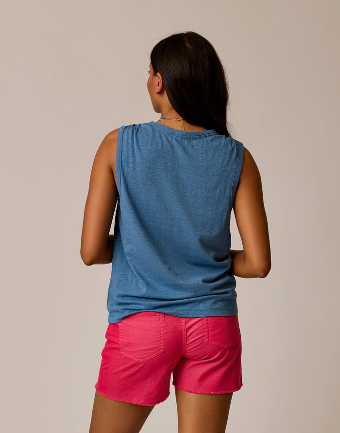 Larisa Hemp Tank: Captain