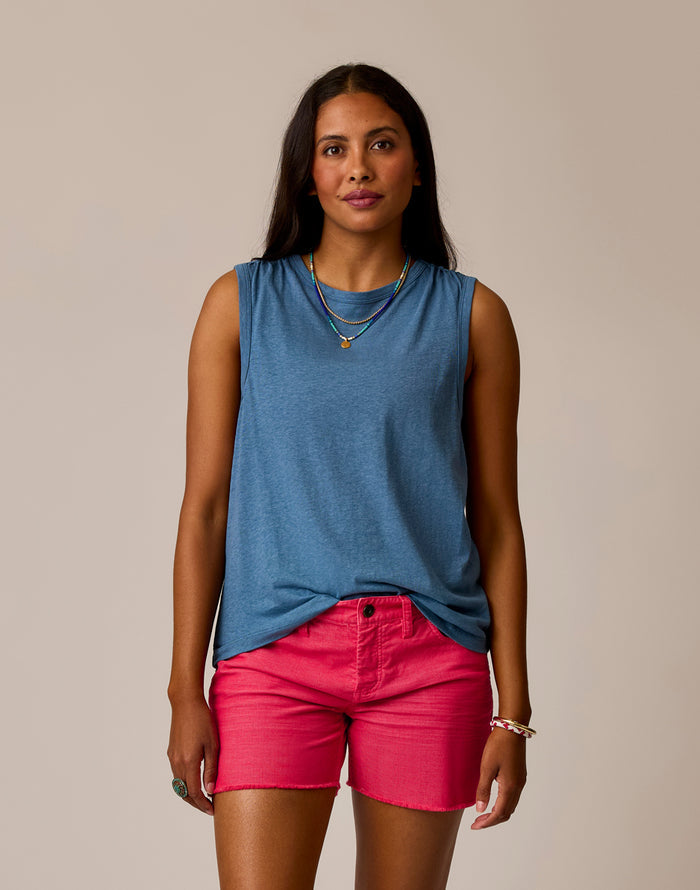 Larisa Hemp Tank: Captain