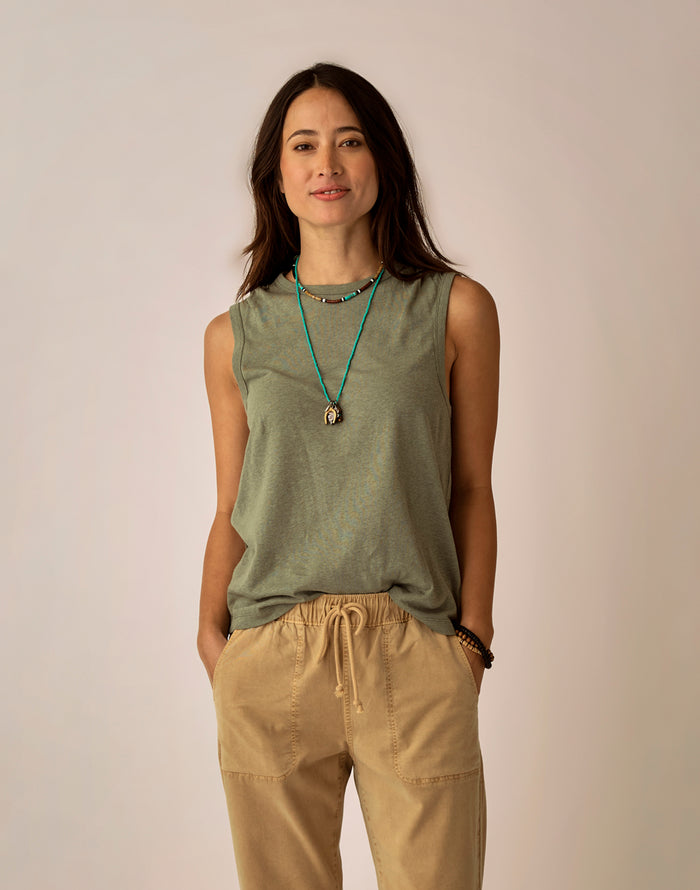 Larisa Hemp Tank: Fatigue