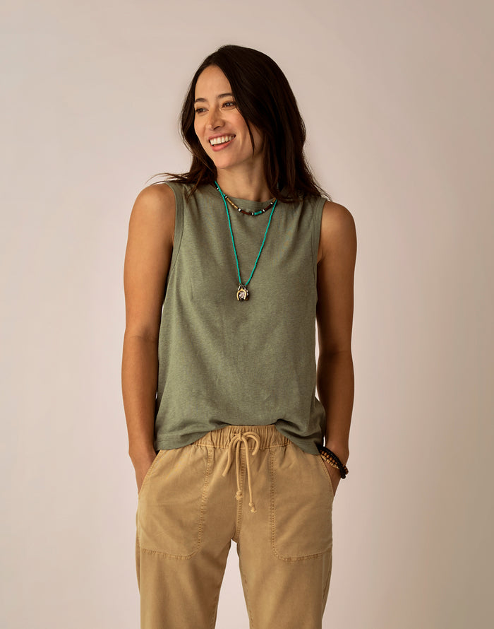 Larisa Hemp Tank: Fatigue