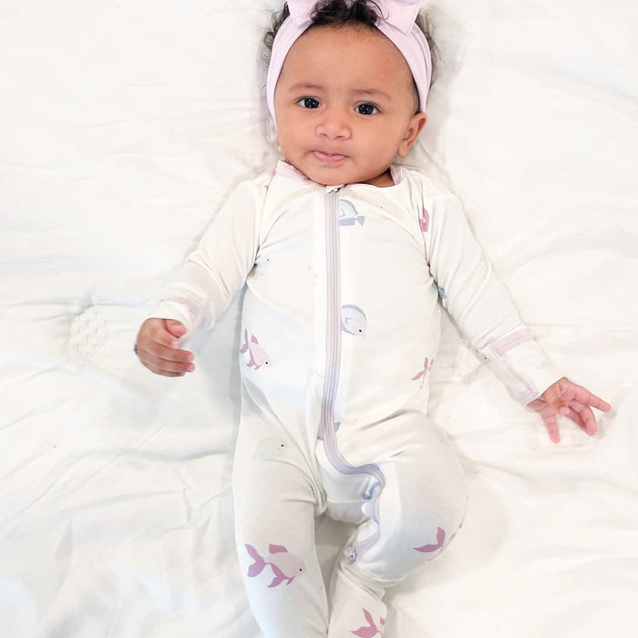 bamboo baby footie