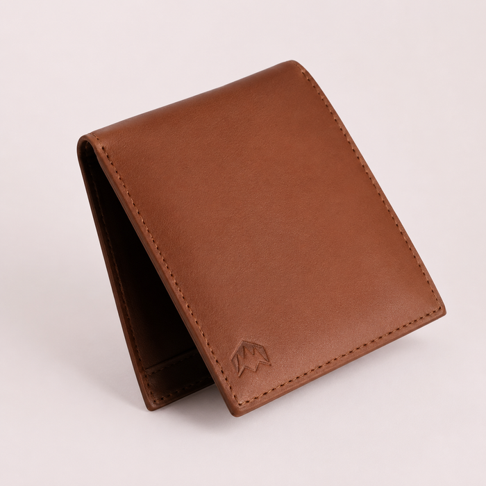 Leather Wallet for Men (Brown)