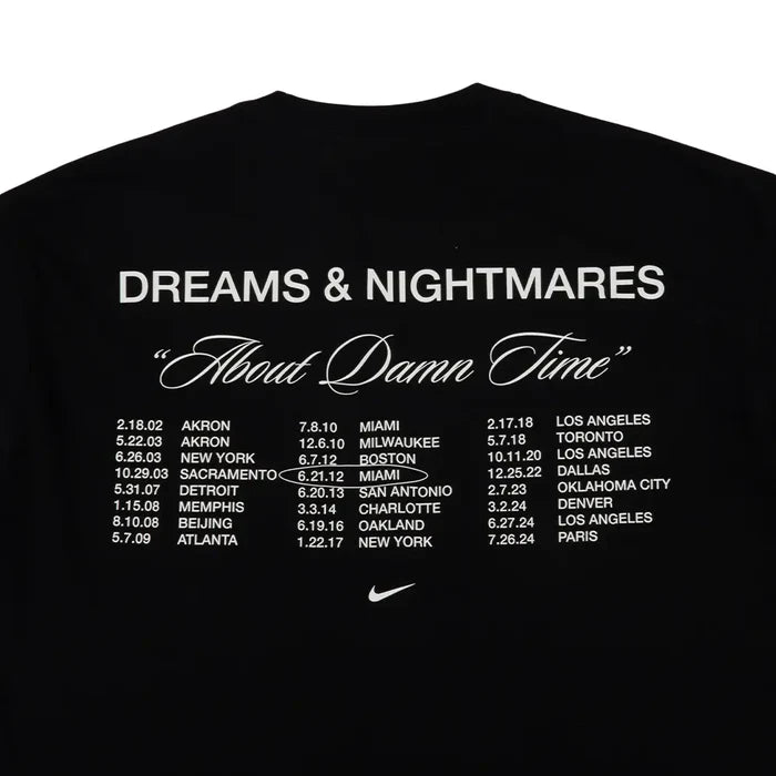 LeBron "Dreams and Nightmares" Basketball Tee 'Black'