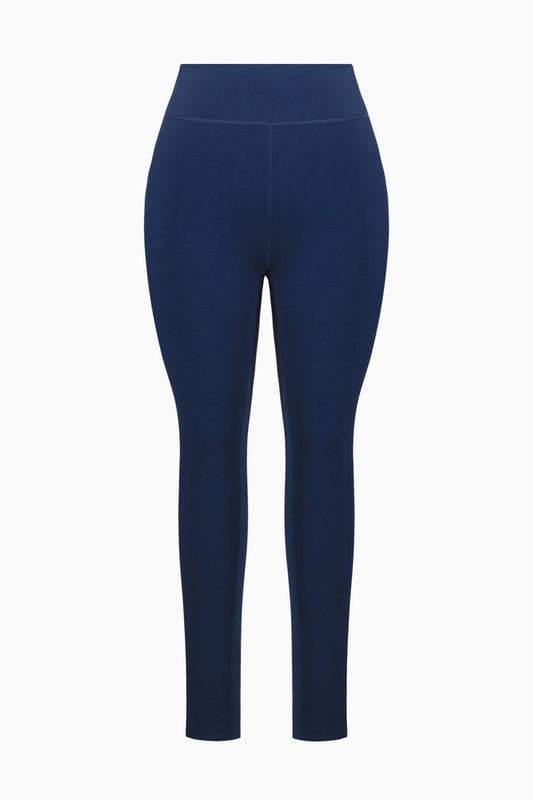 Legging gainant nylon et spandex bleu marine – Joseph Ribkoff