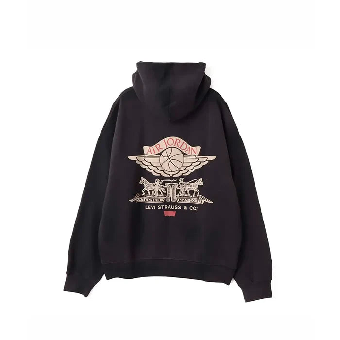 Levi's x Jordan FZ Hoodie 'Black'