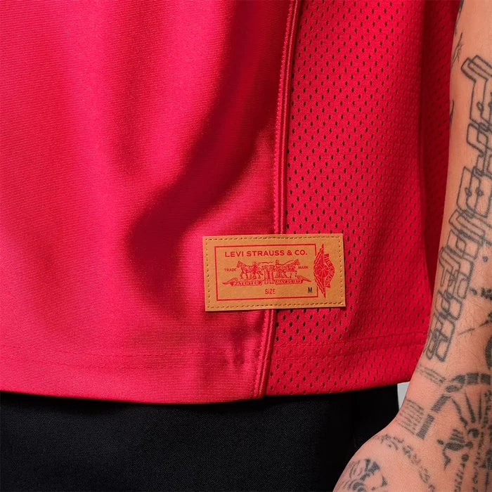 Levi's x Jordan Jersey 'Gym Red Black'