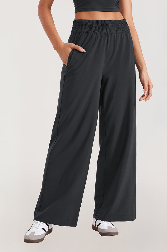 Lightweight Wide Leg Pants 30"