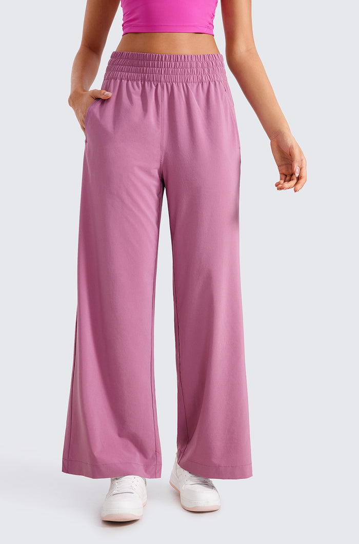 Lightweight Wide Leg Pants 30"