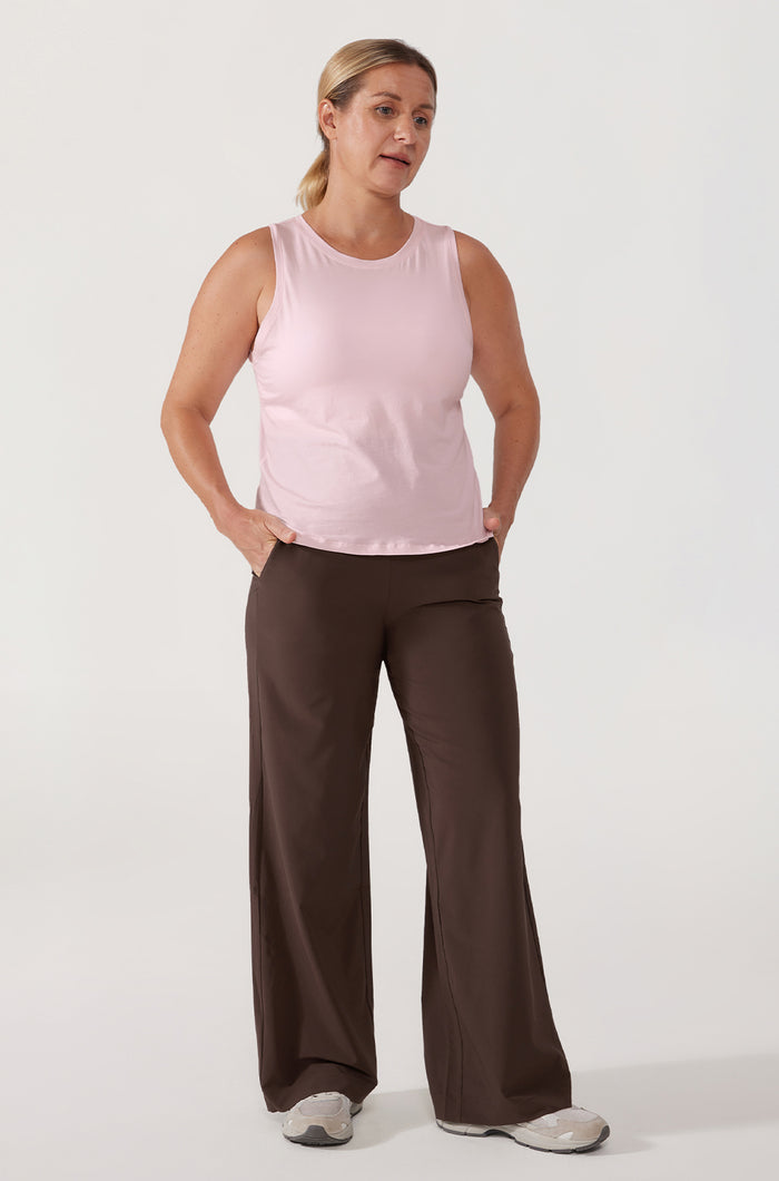 Lightweight Wide Leg Pants 30"