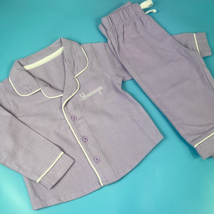 Lilac Traditional Pyjamas