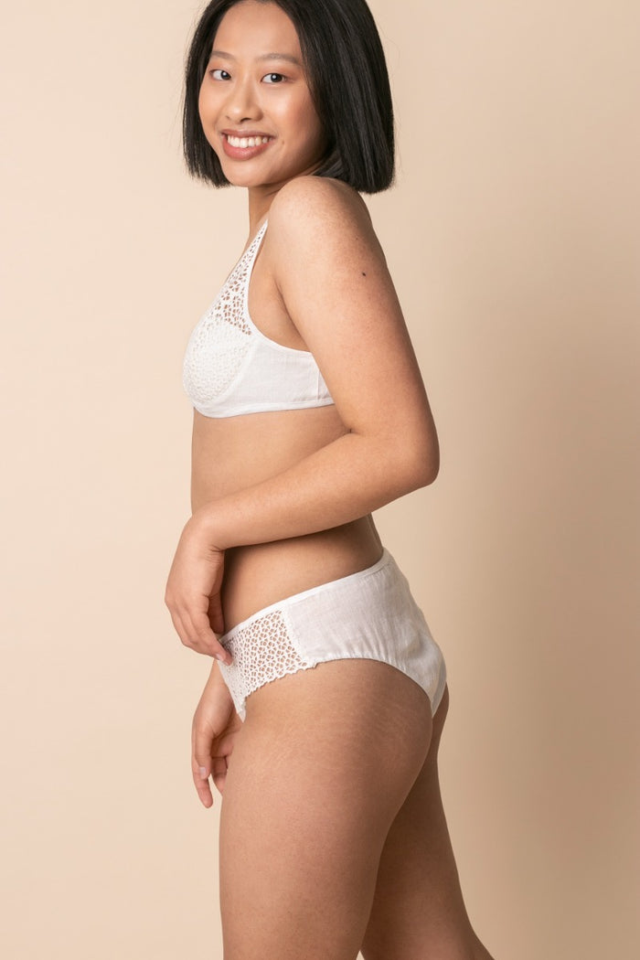 Linen Padded Bra CHLOE