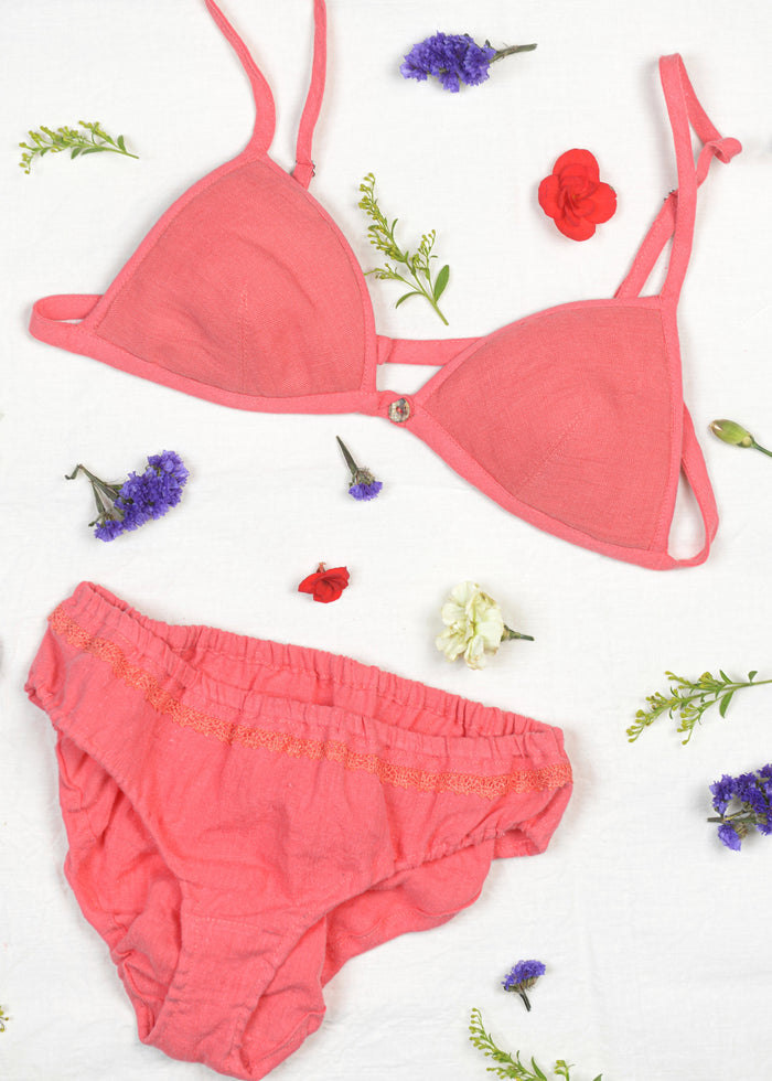 Linen Padded Bralette RUBY