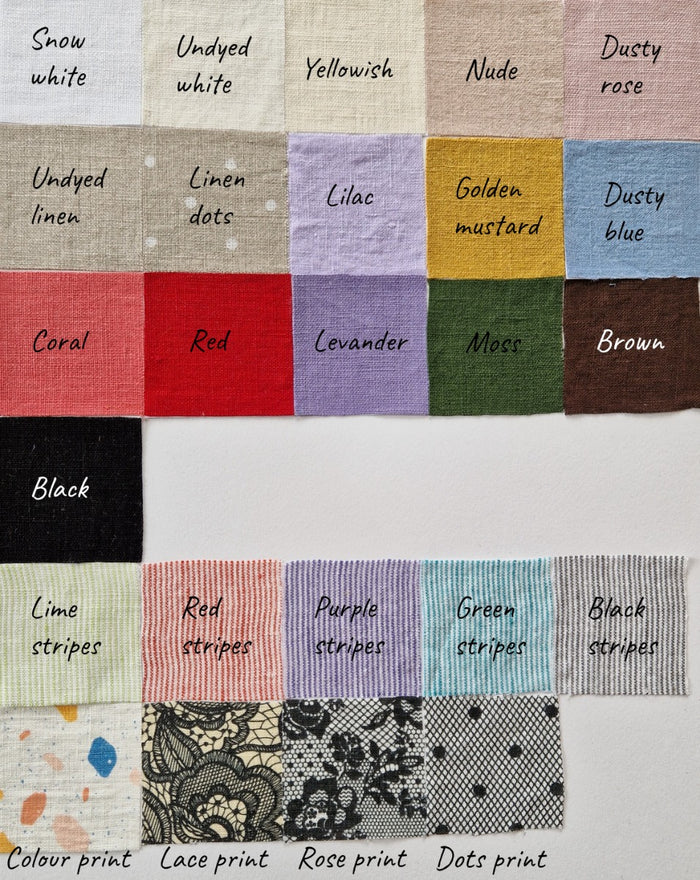 Linen Plus Size Panties BROOKLYN