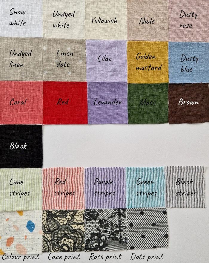 Linen Tank Bra DAKOTA
