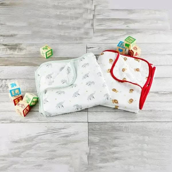animal print baby blankets