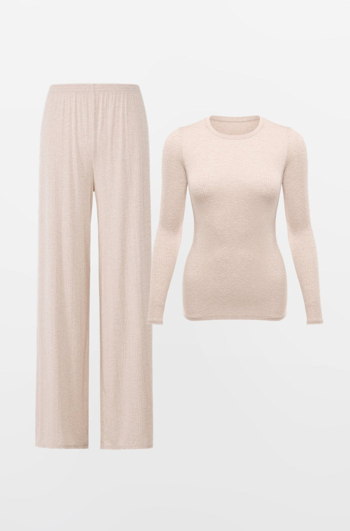 Long Sleeves Lounge Shirt & Pant 2 Set