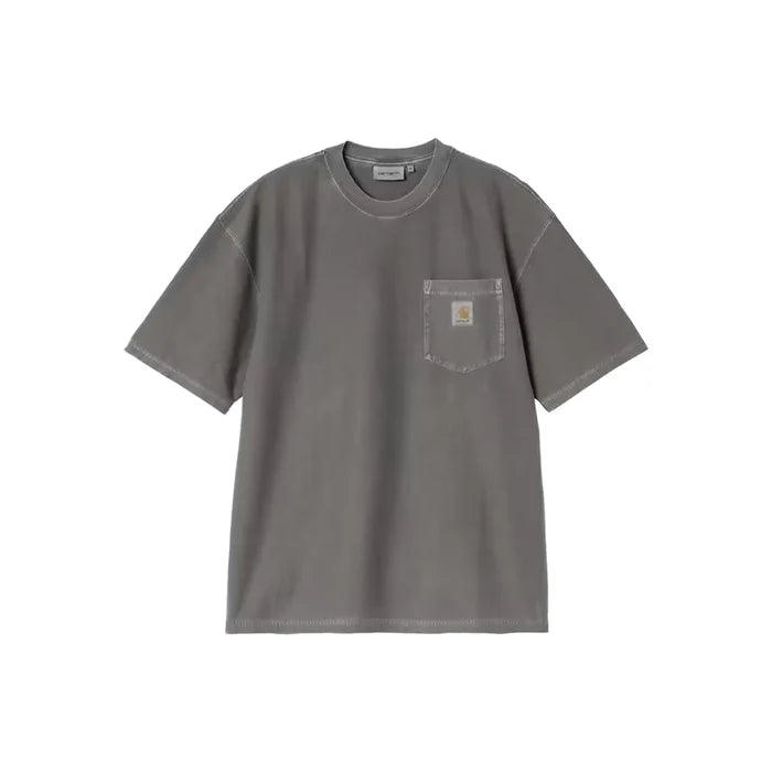 Loose Pocket Tee 'Black Garment Dyed'