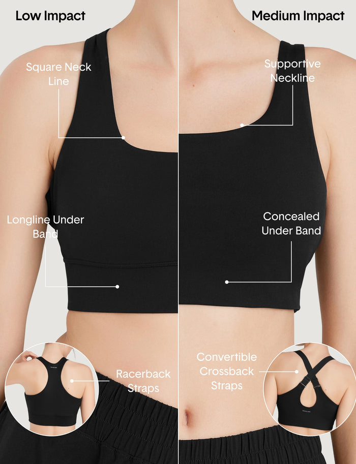 Low Impact Racerback Sports Bra (2-pack)::Rain Washed/Lime