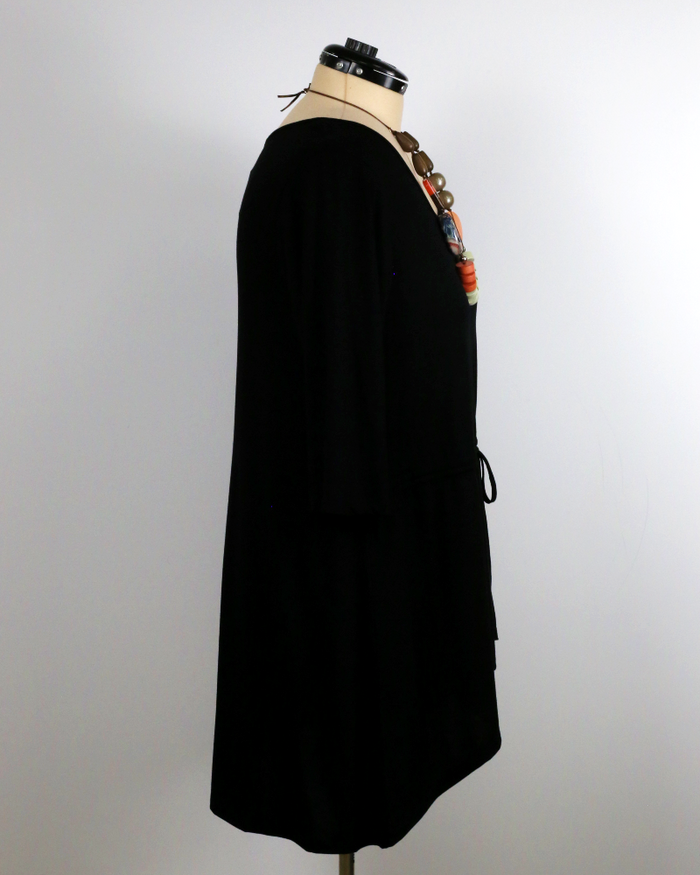 Luge Tunic Black - G!OZE