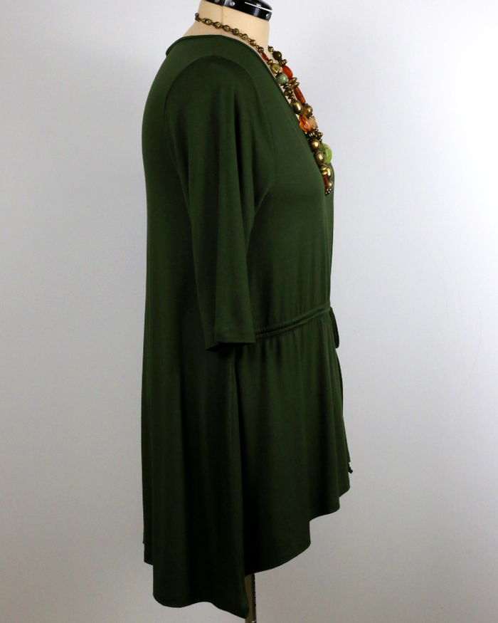 Luge Tunic Kaki - G!OZE