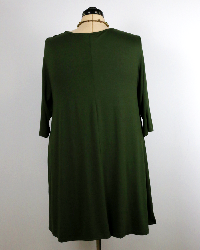 Luge Tunic Kaki - G!OZE