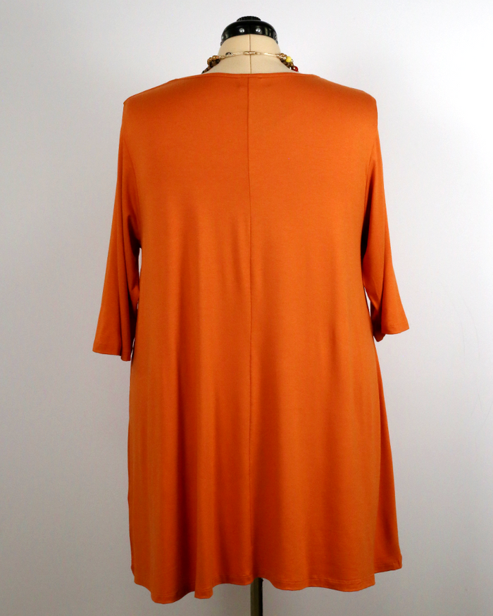 Luge Tunic Orange - G!OZE