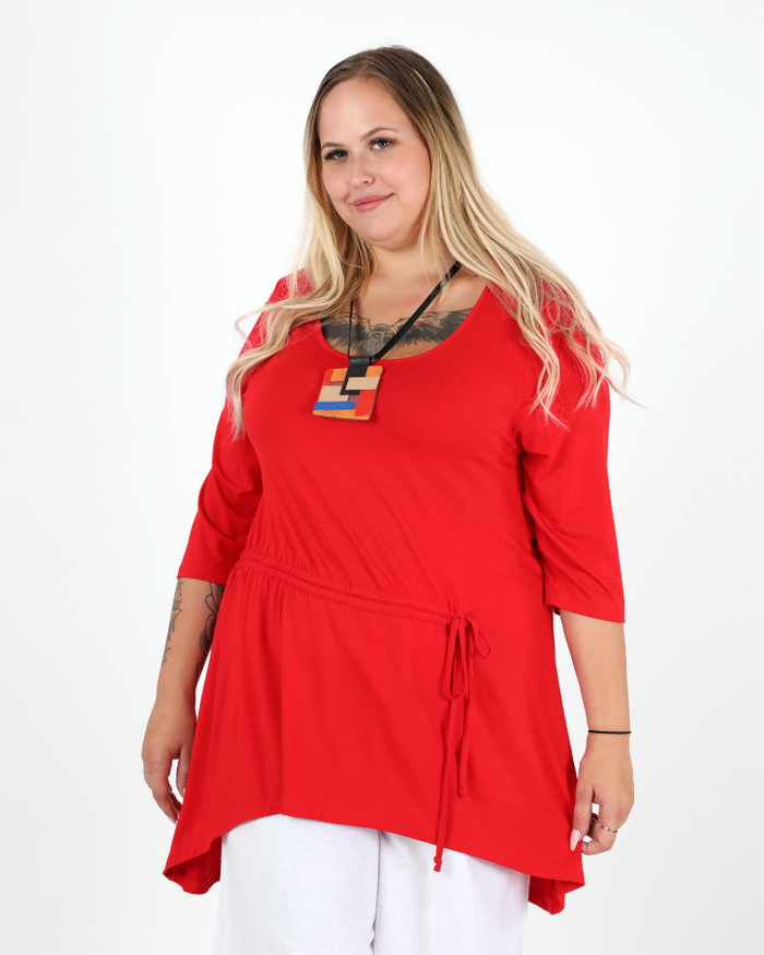 Luge Tunic Red - G!OZE