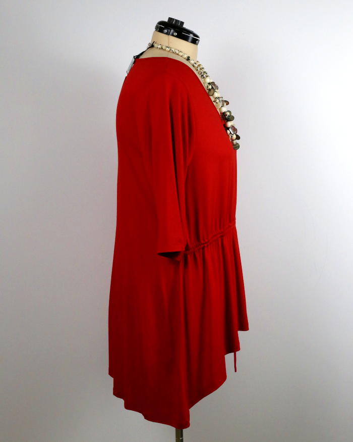 Luge Tunic Red - G!OZE