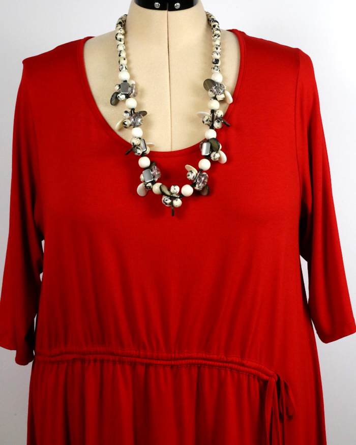 Luge Tunic Red - G!OZE