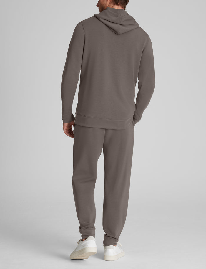 Luxe Traveler Knit Hoodie & Jogger Set::Falcon