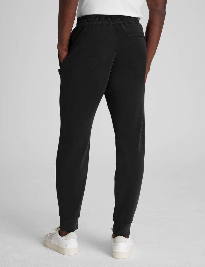 Luxe Traveler Knit Jogger::Black