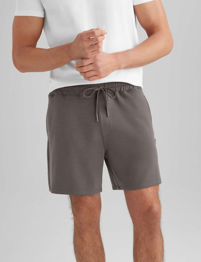 Luxe Traveler Knit Short::Falcon