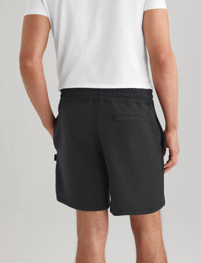 Luxe Traveler Knit Short::Black
