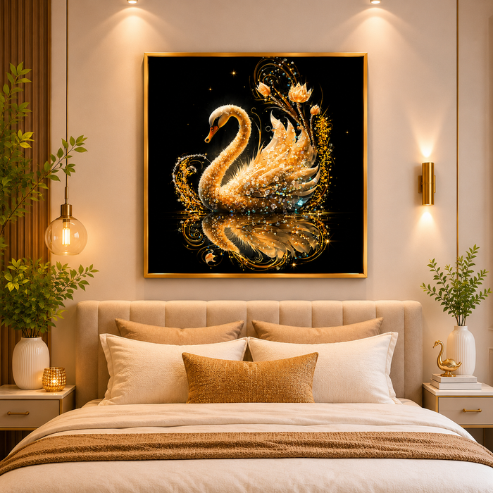 Luxuriuos abstract painting