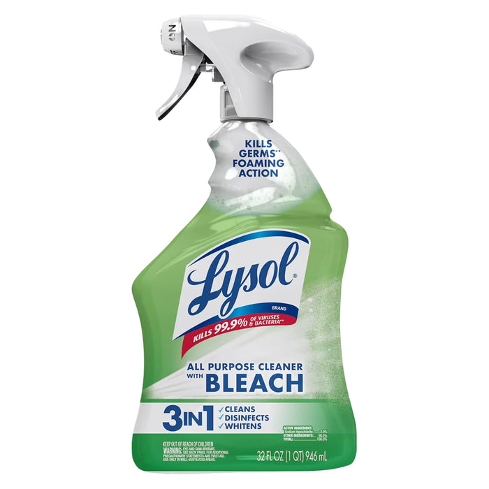Lysol Multi-Purpose Cleaner with Bleach - 32 oz - 12 Pack