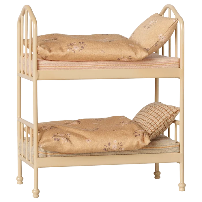 Maileg - Mouse Bunk Bed Wheat
