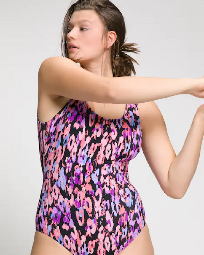 Maillot de bain imprimé léopard - U.P