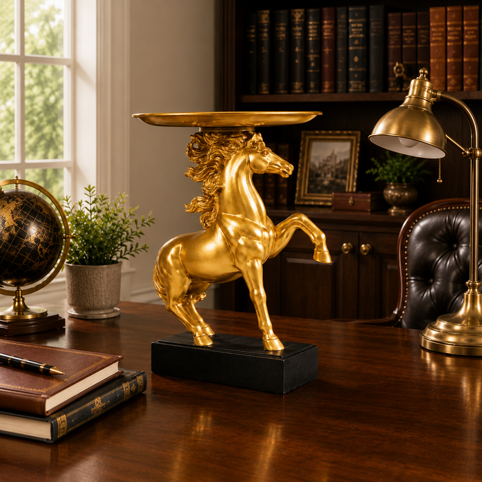 Majestic Horse with Plate – VIIVAZ